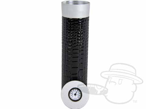 Crocodile Leather Cigar Travel Tube By Orleans