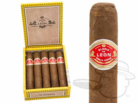 Curivari Gloria De Leon Fuerza - 4 1/2 x 50-Box - 10 Total Cigars