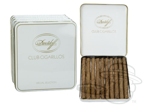 Davidoff Club Cigarillos - 4 x 23-Tins: 50 Cigarillos