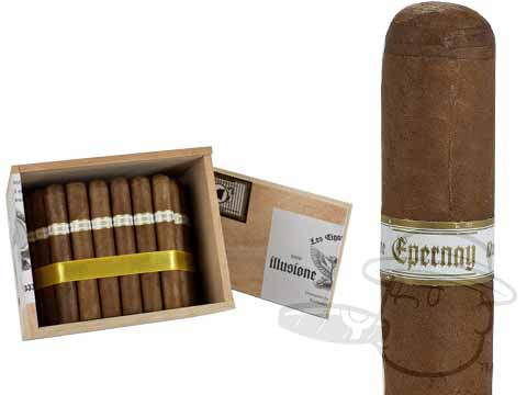 Illusione Epernay Le Petite - 4 1/2 x 44-Box - 50 Total Cigars