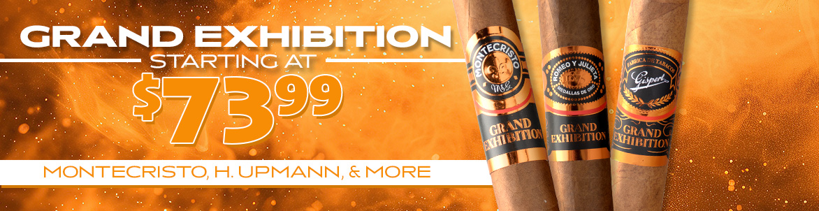 Grand Exhibition Starting at $73.99: Montecristo, H. Upmann, & more 