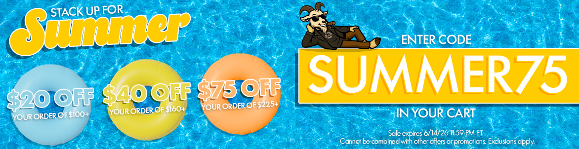 up to $75 OFF…this weekend only 