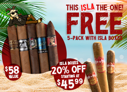 Claim 5 FREE Drew Estate Cigars 