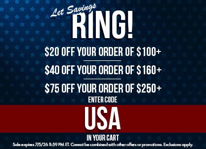 up to $75 OFF for 4th of July