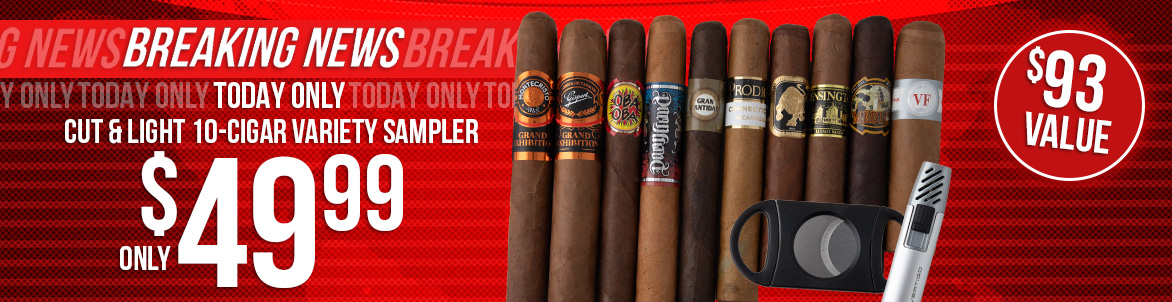 Breaking: Cut & Light Sampler is 46% OFF 