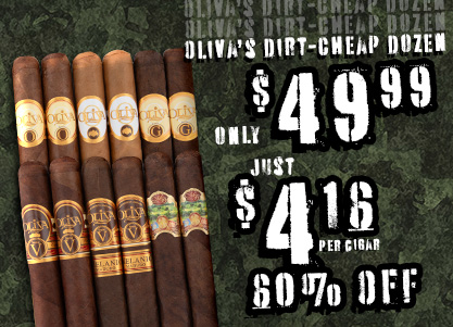 Oliva’s Dirt-Cheap Dozen 