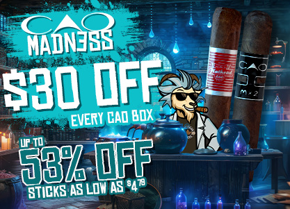 $30 OFF Every CAO Box… 