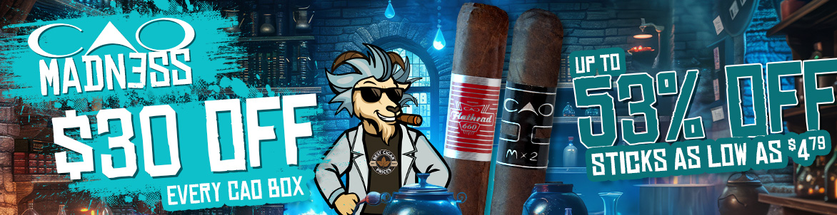 $30 OFF Every CAO Box… 