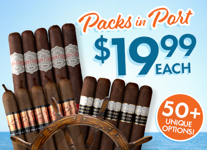 Packs in Port: $19.99 Cigar Packs 