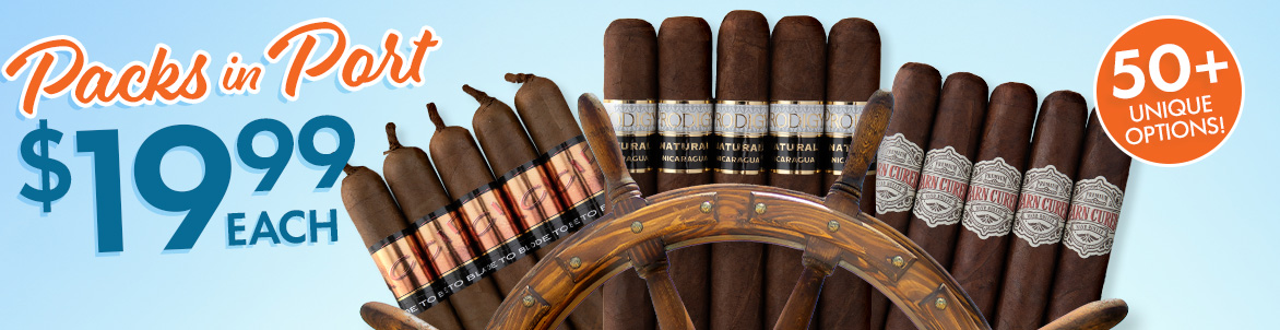 Packs in Port: $19.99 Cigar Packs 