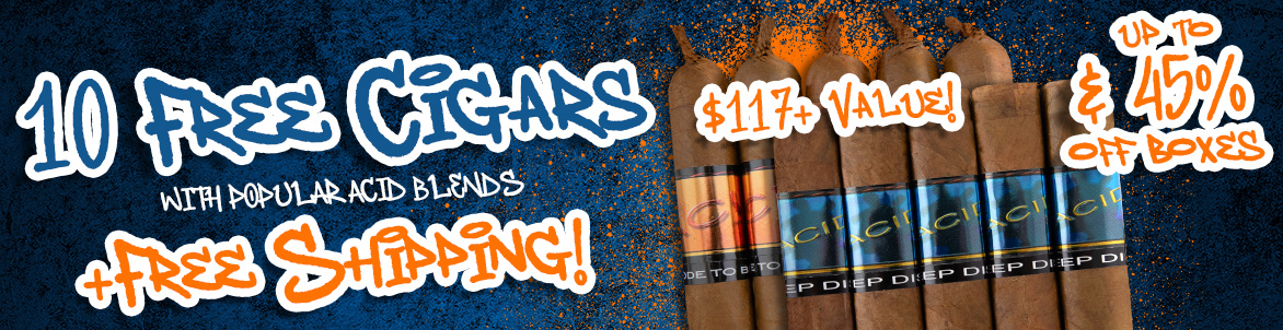 10 FREE ACIDs shipped on us! 