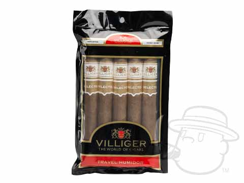 Villiger Selecto Connecticut 5 Cigar Fresh Pack thumbnail image 1
