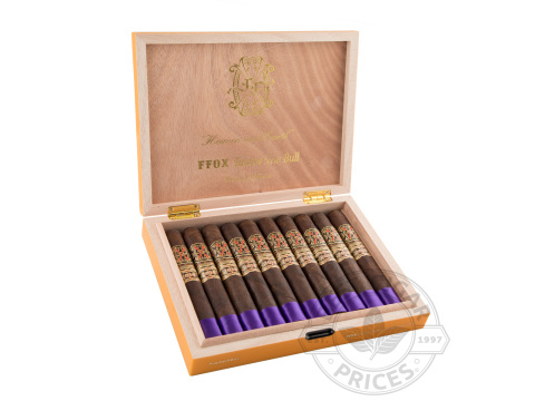 Fuente Fuente Opus X FOXX Tauros The Bull Maduro "Heaven & Earth" Limited Edition Yellow Travel Humidor Set