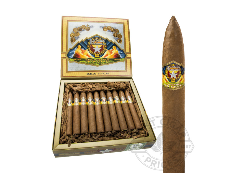 La Vieja Habana Belicoso D Cuban Corojo 6 x 54—Box 20 Total Cigars