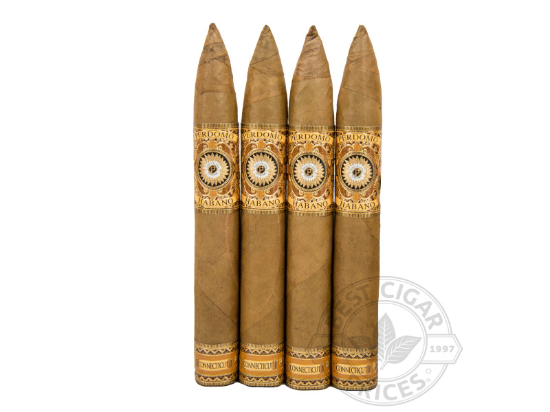 Perdomo Habano Bourbon Barrel-Aged Connecticut Torpedo  thumbnail image 1