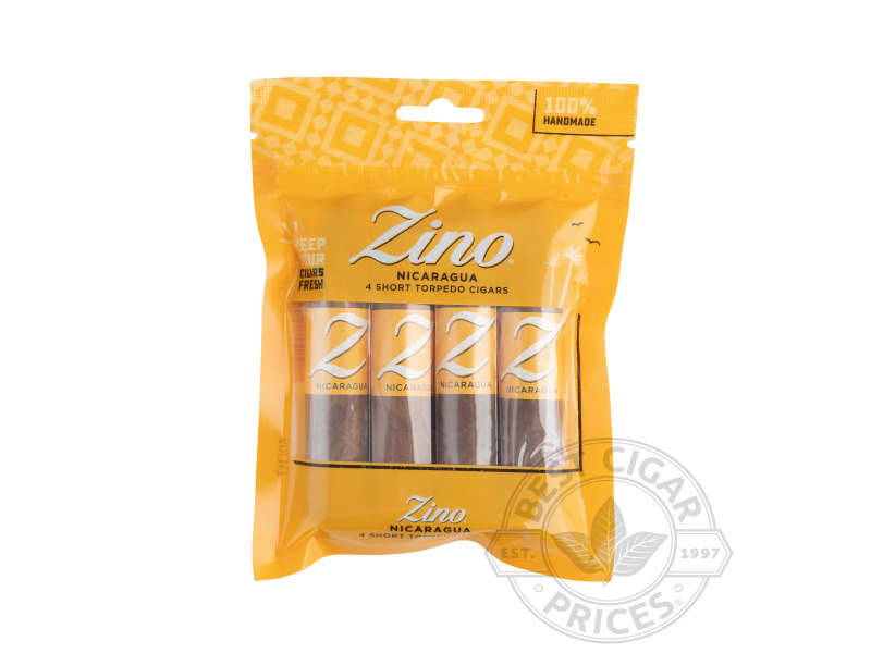Zino Nicaragua Short Torpedo 4 Cigar Fresh Pack thumbnail image 1